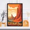 Zion National Park Poster, Travel Art, Office Poster, Home Decor | S3 product 5